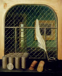 Kassadisk med mynt, 1829